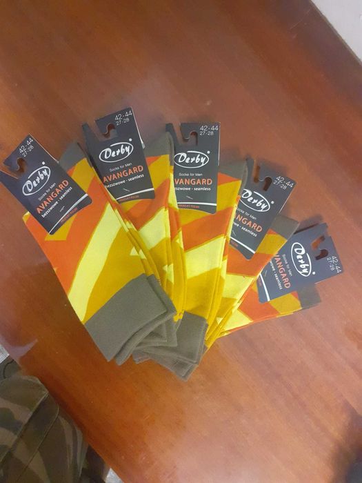 Skarpety męskie za kostkę r.42-44