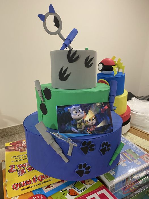 Bolo de aniversario Papel EVA