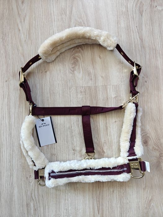 Kantar Hv Polo bordowy kryształki Full