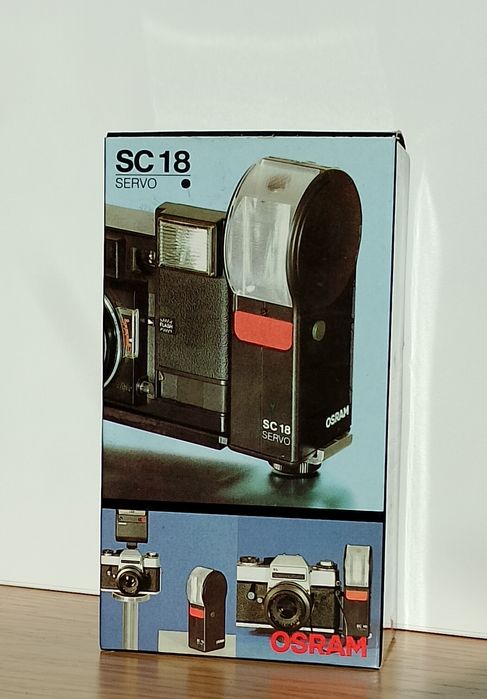 Lampa błyskowa OSRAM SC18 Servo 1985
