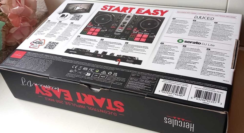 Hercules DJ Control Inpulse 200 MK2 (Nova e com Garantia)