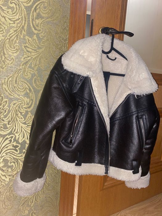 Вкорочена шубка / дубленка