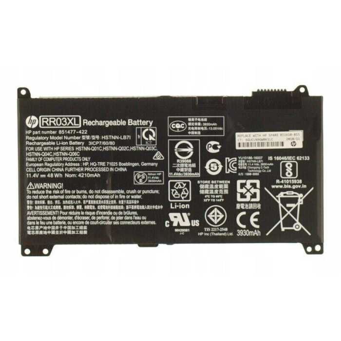 Акумулятор HP RR03XL 430 G4, 440 G4, 450 G4, 455 G4, 470 G4, 430 G5 440 G5 450 G5 455 G5 470 G5 Оригінал