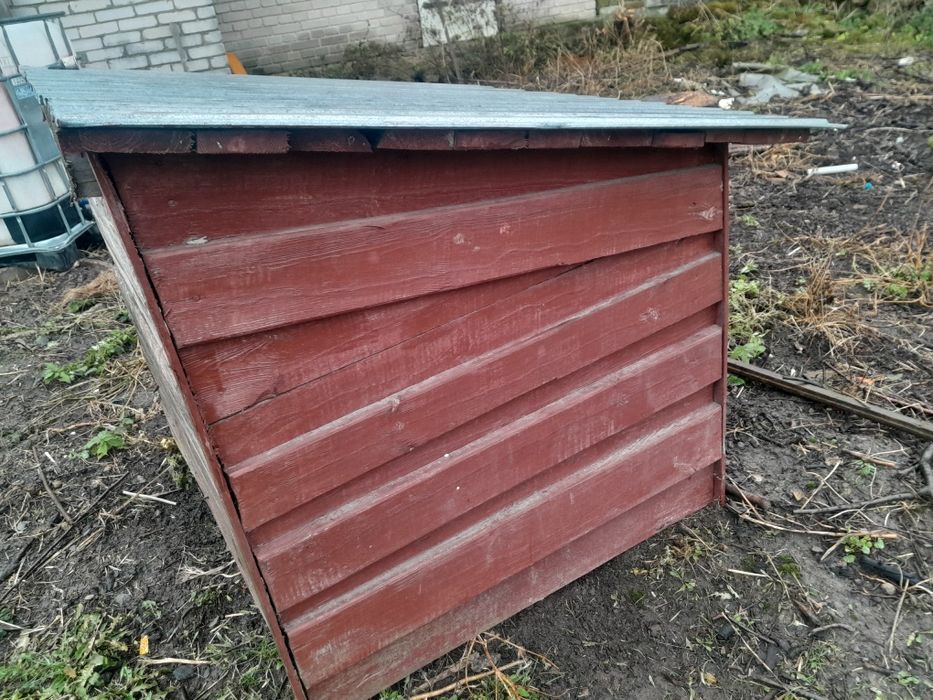 Duża buda dla pieska