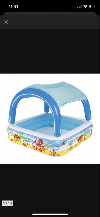 Basen dmuchany z daszkiem nowy