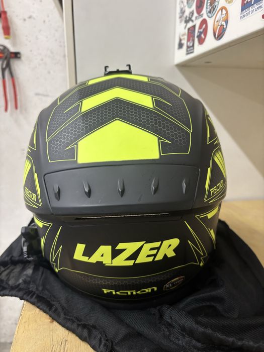 Kask motocyklowy Lazer Rafale rozm.XL +intercom