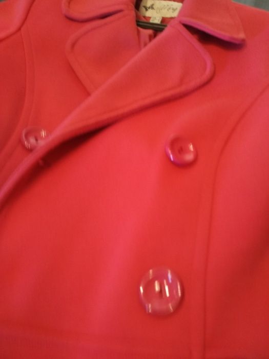 Casaco cor rosa "Mango"