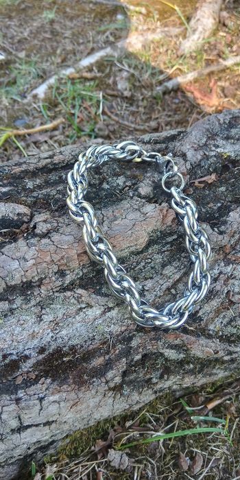 Pulseira de aço inoxidavel