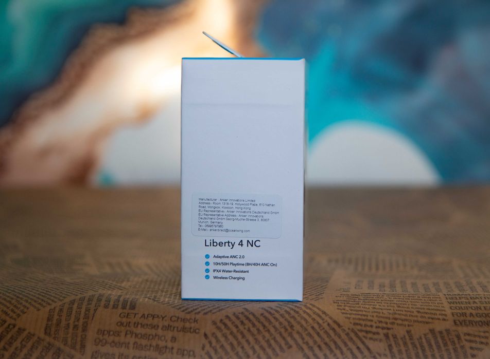 ‼️+ЧОХОЛ! Anker Soundcore Liberty 4NC|LDAC|Наушники беспроводные
