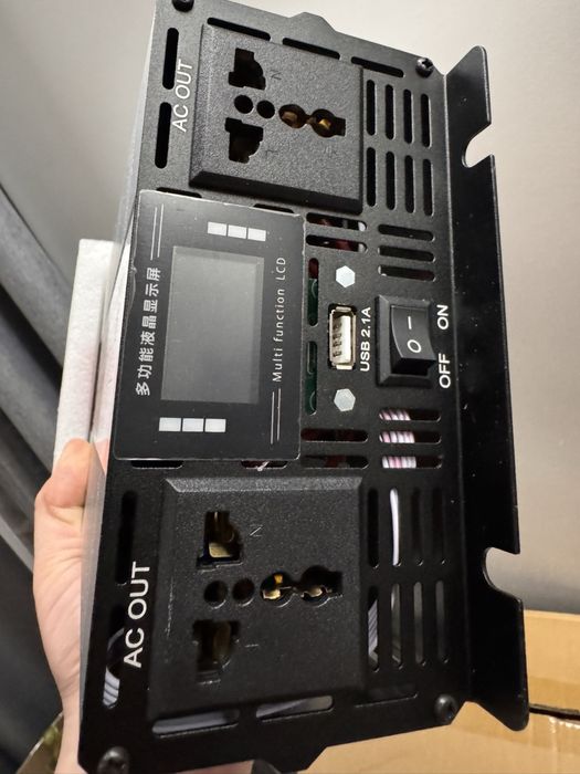 Инвертор 12v-220v, 5000w  Pure Sine Wave Inverter