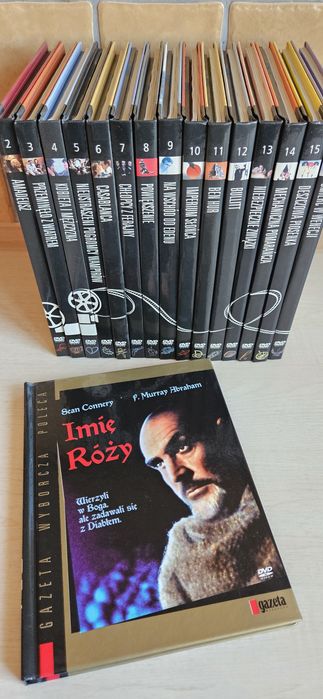 Wielka kolekcja filmów na płytach DVD