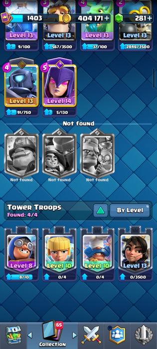 Акаунт Clash Royale