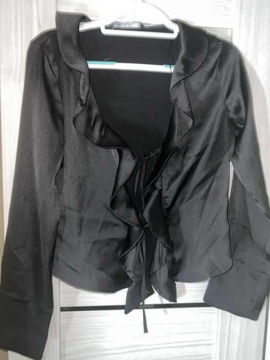 Блузка Zara сатинова