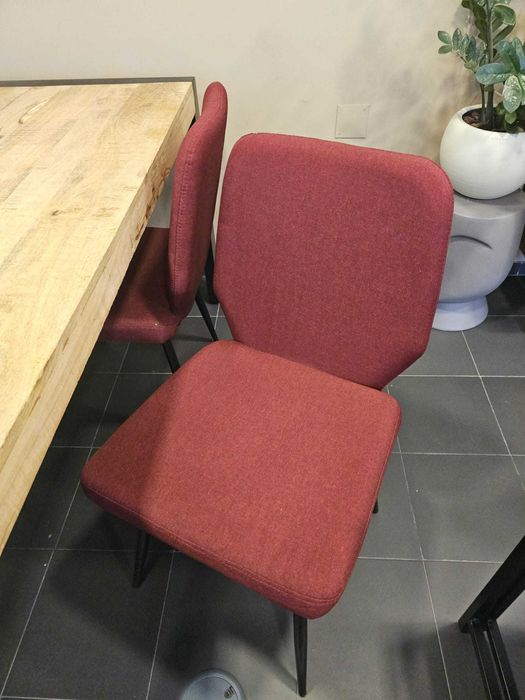 Mesa gr. madeira maciça p/jantar ou reuniões Estilo industrial
