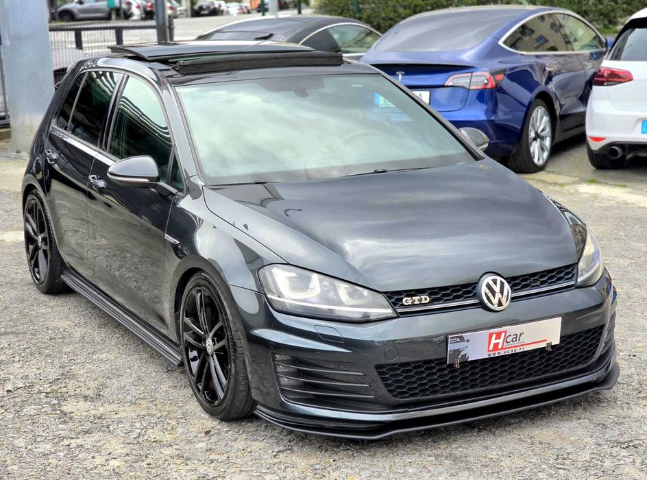 VOLKSWAGEN GOLF 7 GTD 2.0TDI 184CV "DSG" "FULL EXTRAS"