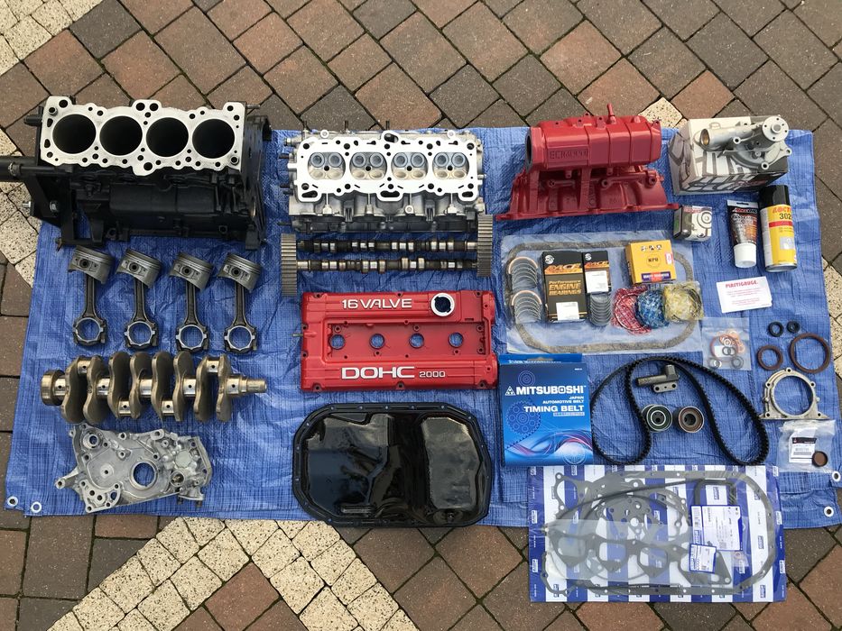 Silnik 4g63T 4g63 420a Eclipse 2g 1g turbo Mitsubishi gst Gsx gs