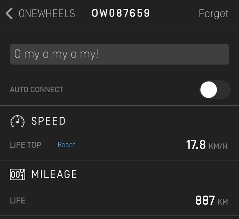 Onewheel xr + used- 887km in good conditions