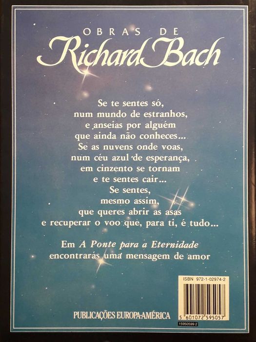 Livro - A Ponte Para a Eternidade - Richard Bach