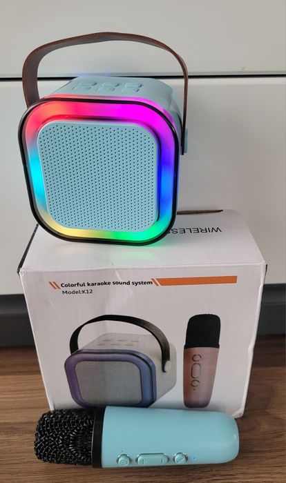 Mini karaoke z mikrofonem