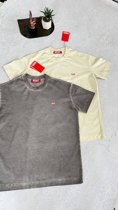 Футболка  Diesel Cream White