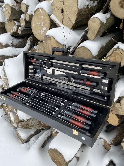 Найкращий Подарунок Чоловіку Набір Шампурів Новинка