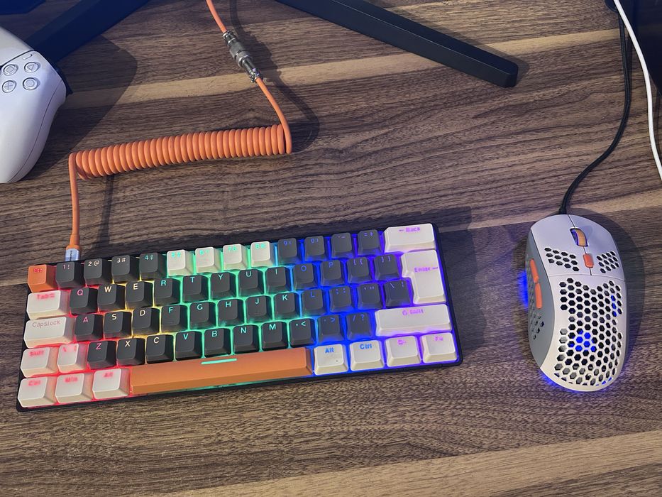 Teclado mecânico com fio UBS-C