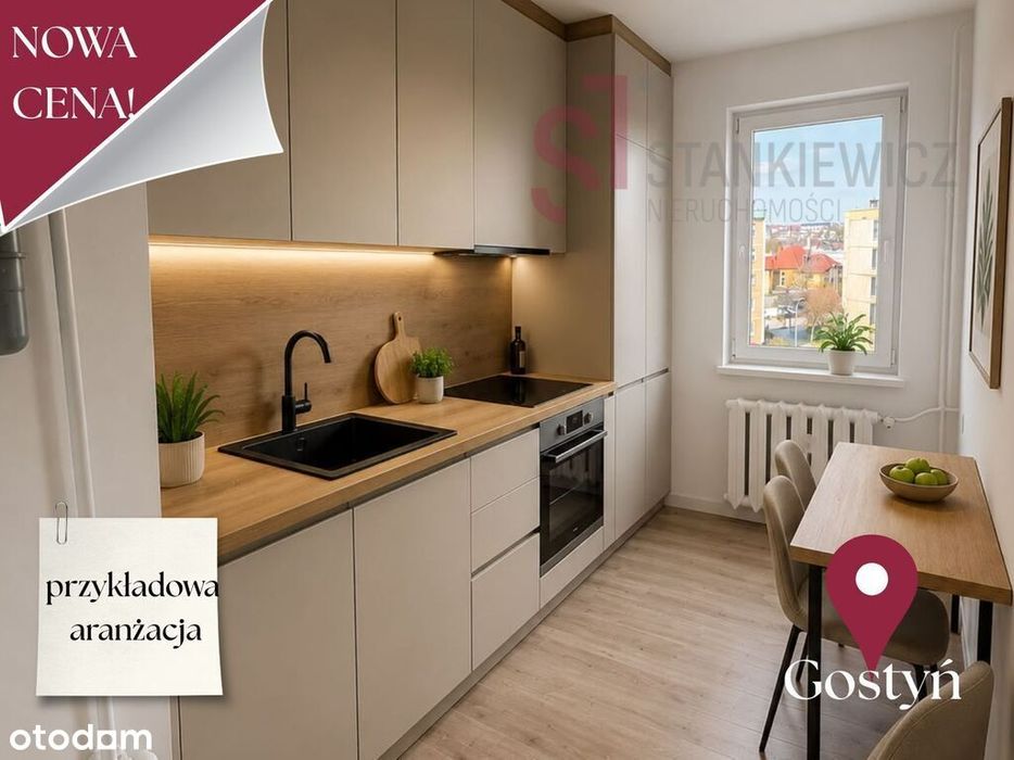 Nowa CENA | Gostyń | do własnej aranżacji | 59 m²
