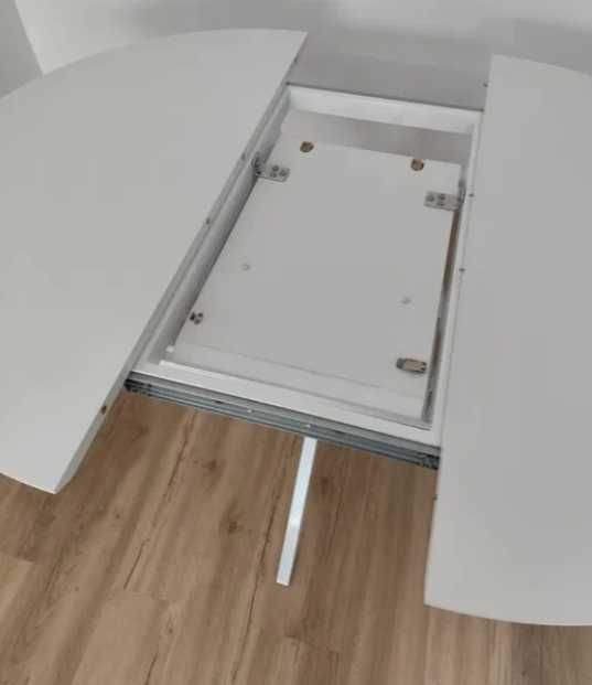 NOVA - Mesa branca extensível