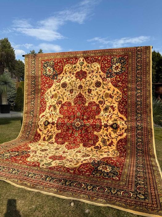 Dywan Wełniany Kaszmirowy Wzór Perski Od Makka 400x300 galeria 8 tys