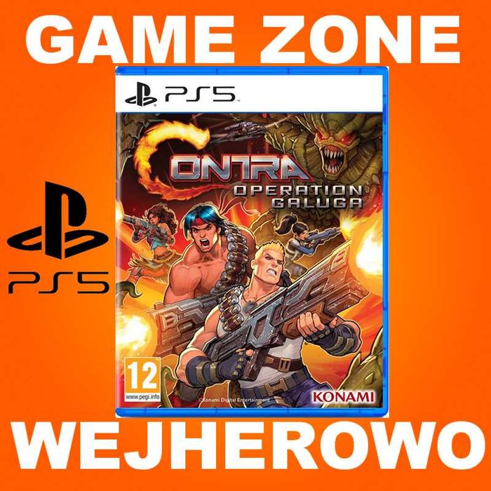 CONTRA Operation Galuga PS5 = PŁYTA = Wejherowo / Wymiana