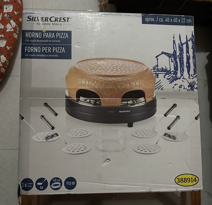 Forno Pizza selado Silvercrest