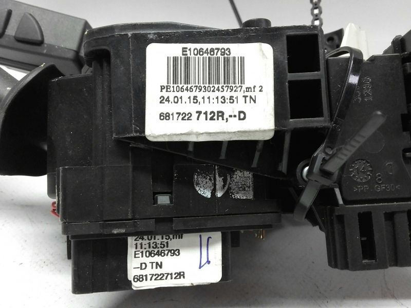 Conjunto / manetes de luzes e limpa vidros DACIA Sandero II (5S_)
