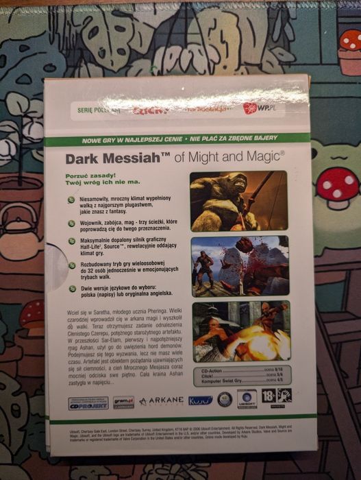 Dark Messiah Might and Magic PC CD