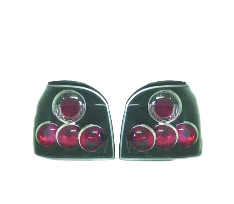 FAROLINS TRASEIROS GOLF3 MK III 91-97 PRETO
