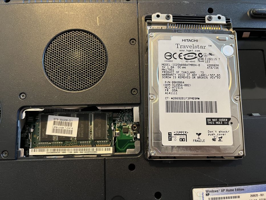 Portátil HP Pavilion ZX5000