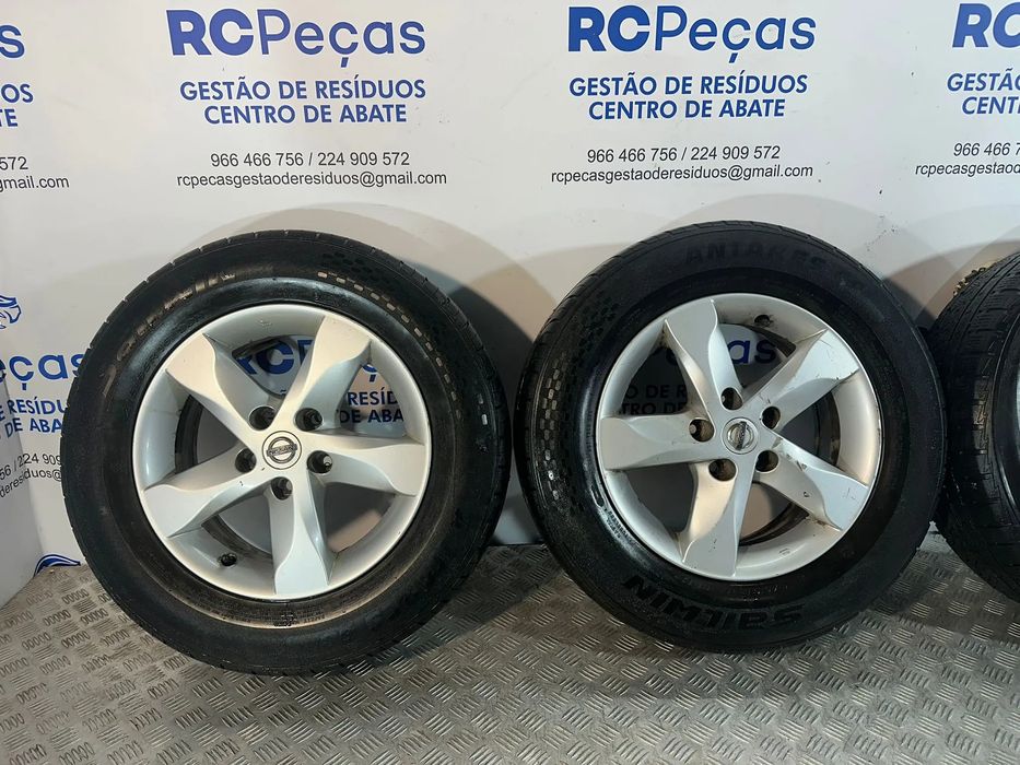 .Conjunto Jantes 16 Originais Nissan Juke F15 6,5J ET40 5x114,5