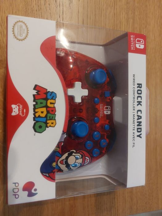 Okazja Kontroler NINTENDO PDP Rock Candy – Mario Punch NÓWKA