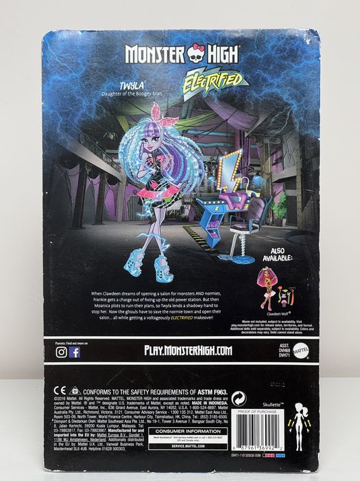 Монстр Хай Твайла Monster High Twyla Electrified