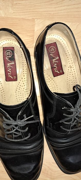 Męskie półbuty ze skóry - 45