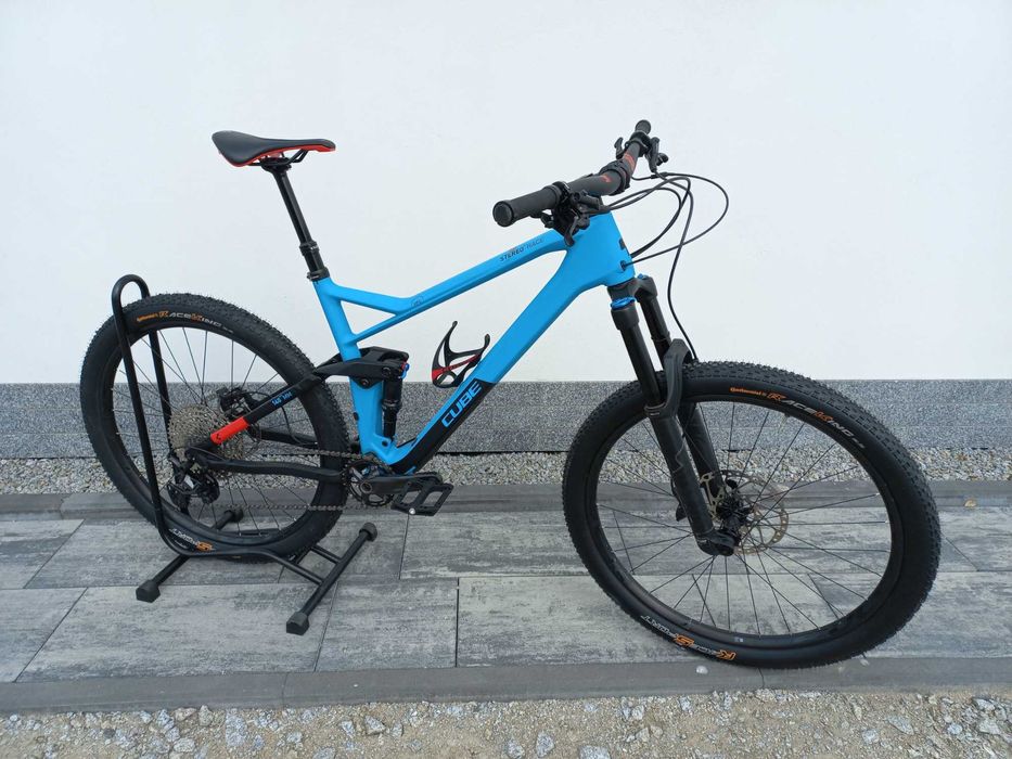 Full carbon * CUBE STEREO RACE HPC * XT 1x12 * 2xFOX * L * koła 27,5''