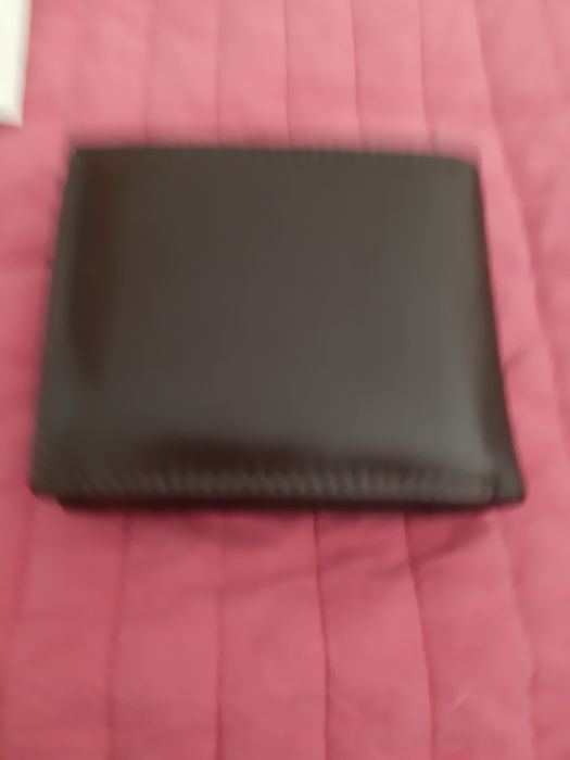 Carteira castanha em pele