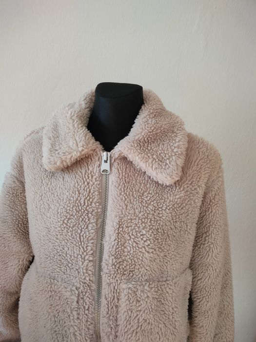 Jasna kurtka baranek rozsuwany M 38