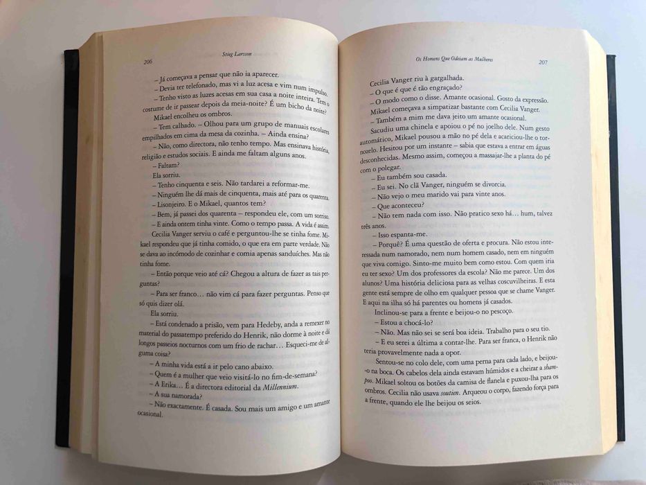 "Os Homens Que Odeiam as Mulheres" de Stieg Larsson (Portes Grátis)