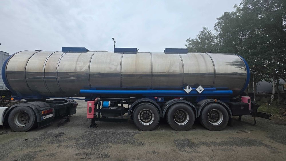Naczepa Cysterna ADR - o poj. 31 100 litrów - 3 KOMORY
