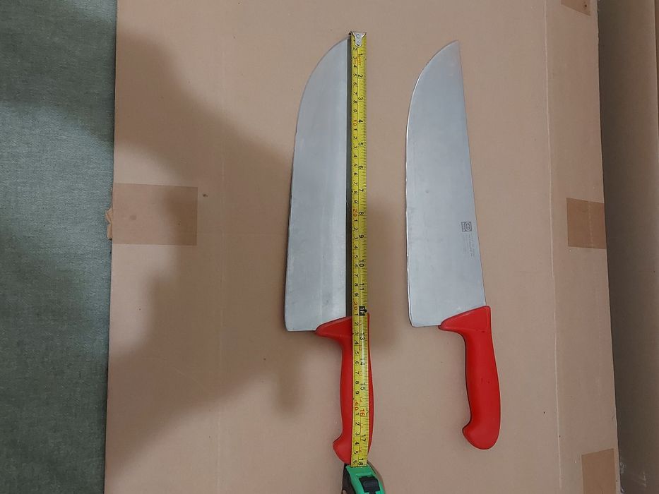 Cutelo grande para Talhos, Peixaria, Cozinha industrial, 46 cm.