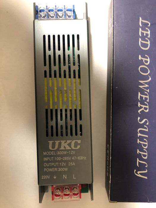 Блок питания 12в 10/25ампер  адаптер с 220