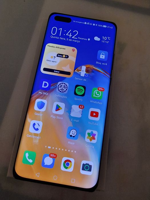 Huawei p40 pro em estado novo