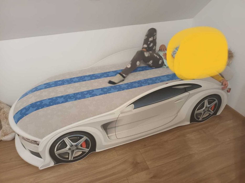 Łóżko - samochod
