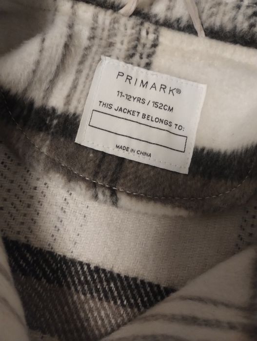 Байкова сорочка Primark 152 (11-12років). Дуже тепла сорочка