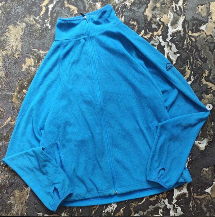 флісові кофти чоловічі XL L McKinley Craghoppers Berghaus Spyder Trespass vintage оригінал синій блакитний бежевий неон зіп фліс